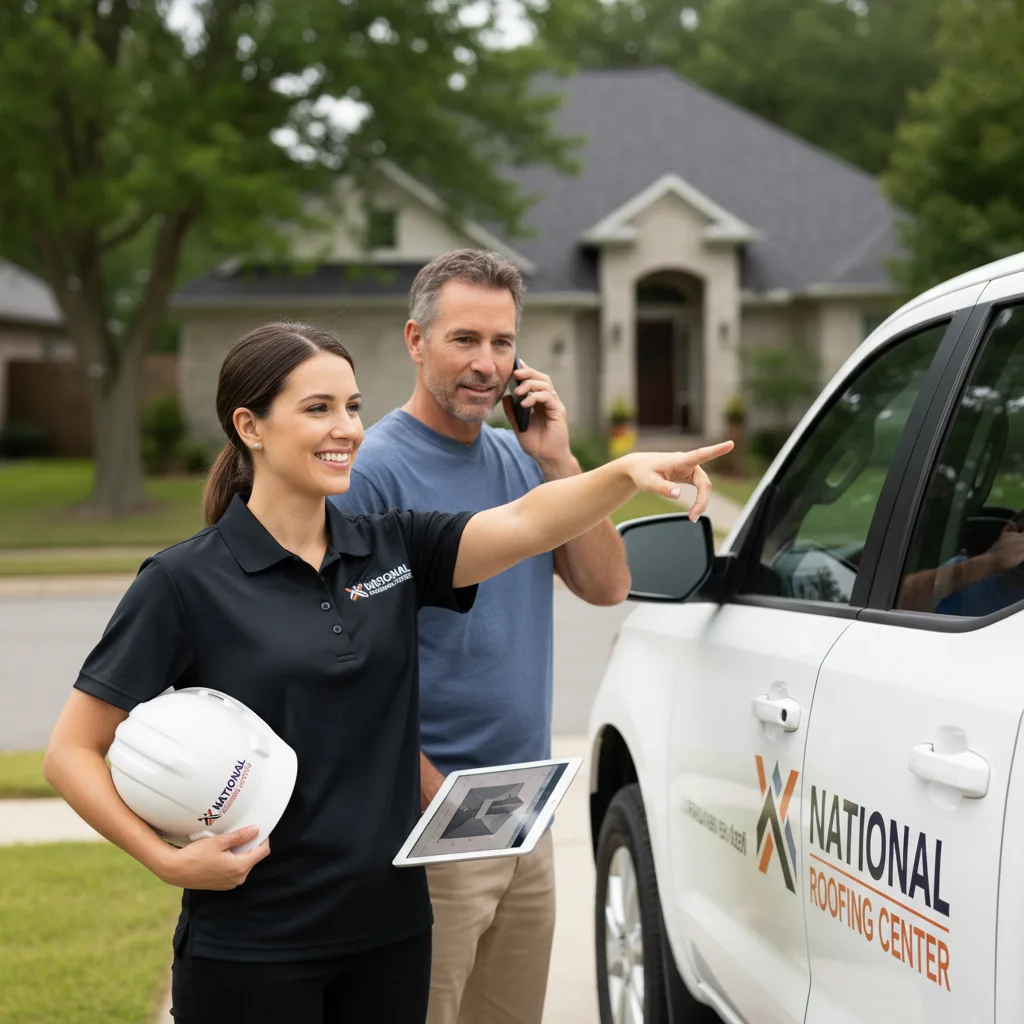National Roofing Center customer support in Clayton